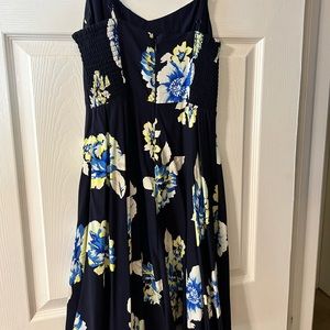 Floral Blue Dress